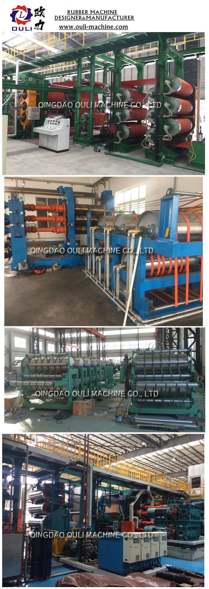 Dry and Cooling Drums Unit for Rubber Calender Line