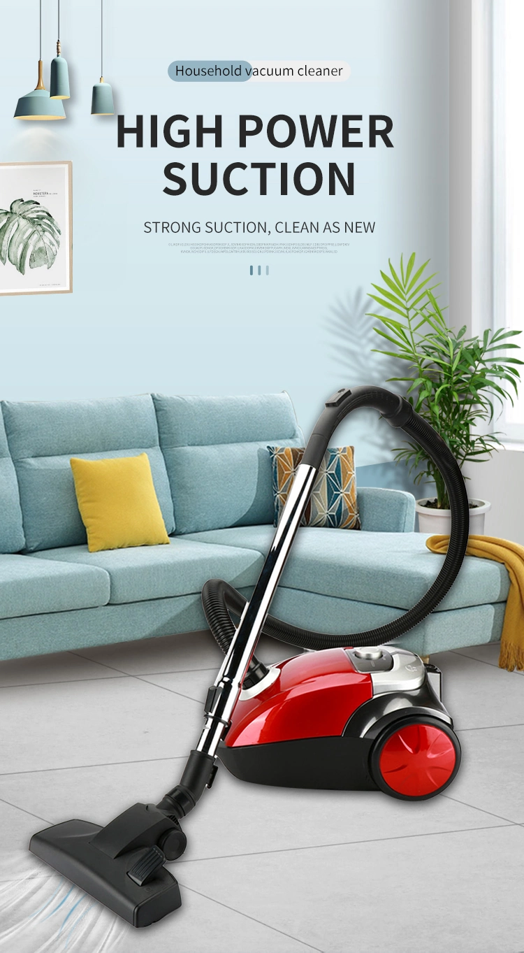 Shiny Horizontal Vacuum Cleaner Made in China Bagged for 2000W 23kpa Dust Bags